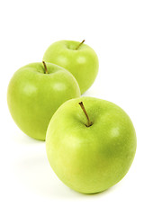 Image showing green apples