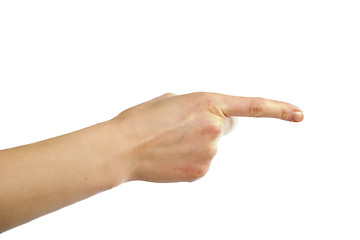 Image showing Pointing Hand