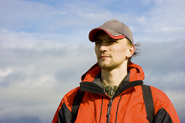 Image showing man in the sport of autumn clothes