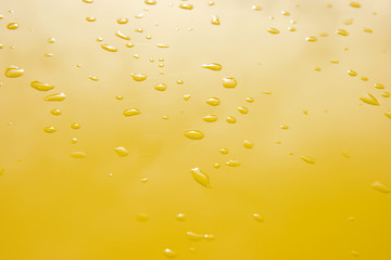 Image showing raindrops on the surface