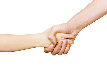 Image showing friendly handshake