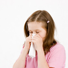 Image showing sick child