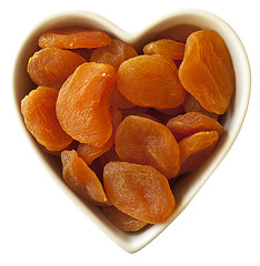 Image showing I heart apricots