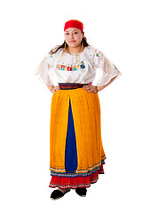 Image showing Latin Gypsy woman