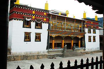 Image showing Tibetan lamasery