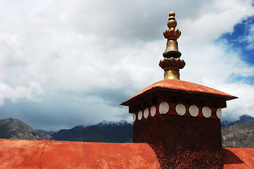 Image showing Tibetan lamasery