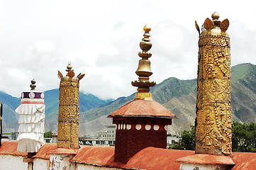 Image showing Tibetan lamasery