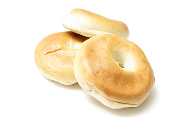 Image showing Three bagels