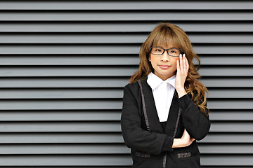 Image showing Portrait of an attractive young businesswoman