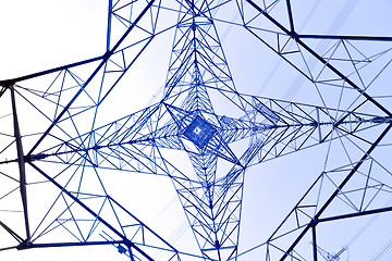 Image showing power transmission tower