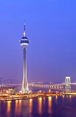 Image showing Macau at night