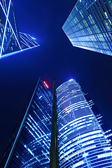 Image showing Hong Kong at night