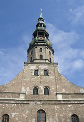 Image showing Saint Peter's church in Riga