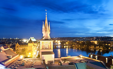 Image showing Night Cityscape - Prague