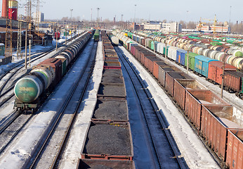 Image showing Freight Cars