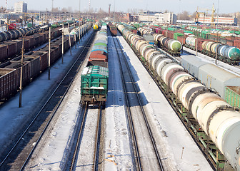 Image showing Freight Cars