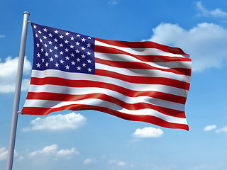 Image showing United States of America flag