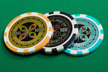 Image showing poker chips