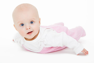 Image showing baby in the studio