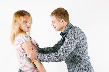 Image showing family violence