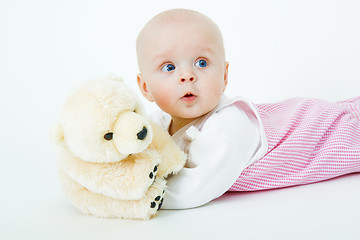 Image showing baby in the studio