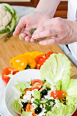 Image showing Cooking food