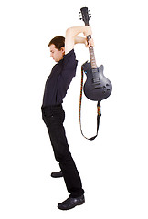 Image showing rock musician