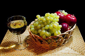 Image showing Still Life with Grapes