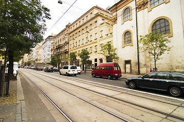 Image showing Prague Street Detail