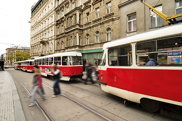 Image showing Prague Streetcar