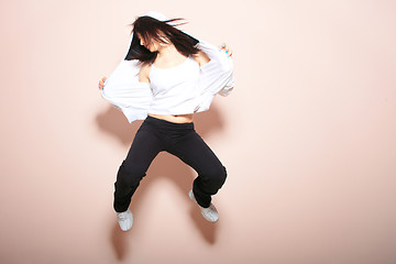 Image showing modern dancer poses