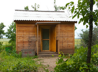Image showing Children's summer camp cabin 
