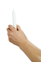 Image showing Holding Candle