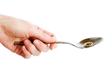 Image showing Spoon in Hand