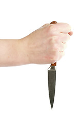 Image showing Pearing Knife Dagger Grip