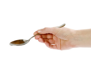 Image showing Spoon in Hand