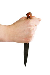 Image showing Pearing Knife Dagger Grip