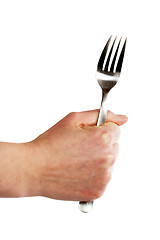 Image showing Fork in Hand