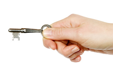 Image showing Key in Hand