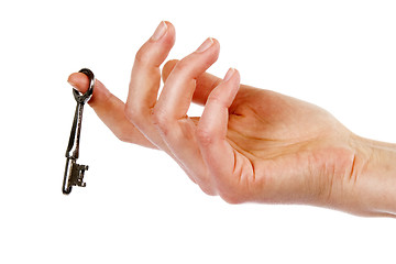 Image showing Key in Hand