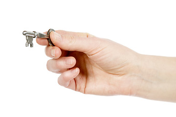 Image showing Key in Hand