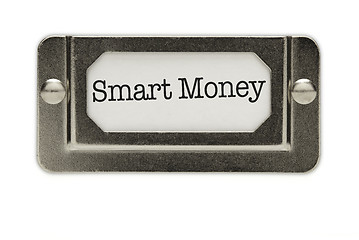 Image showing Smart Money File Drawer Label