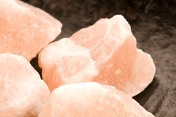 Image showing Pink salt of Hymalayas. mineral 