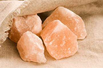 Image showing Pink salt of Hymalayas. mineral 