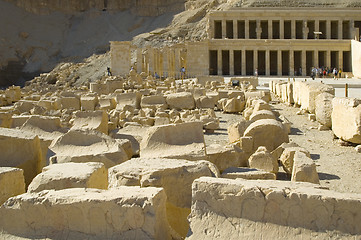 Image showing Hatchepsut Templ ruins