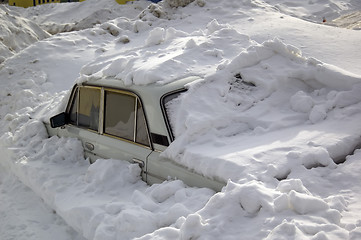 Image showing Snow Car