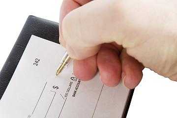 Image showing Cheque Amount