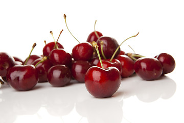 Image showing Red Cherries