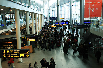 Image showing Busy Airport