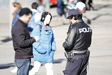 Image showing Police